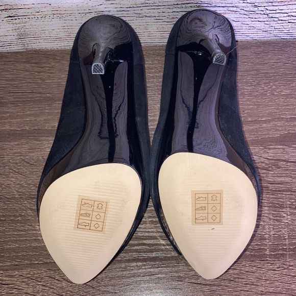 Truth or Dare Black Suede heels by Madonna size 6 - Picture 7 of 13